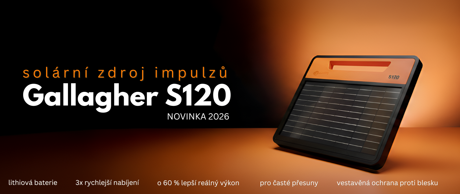 Solární zdroj Gallagher S120