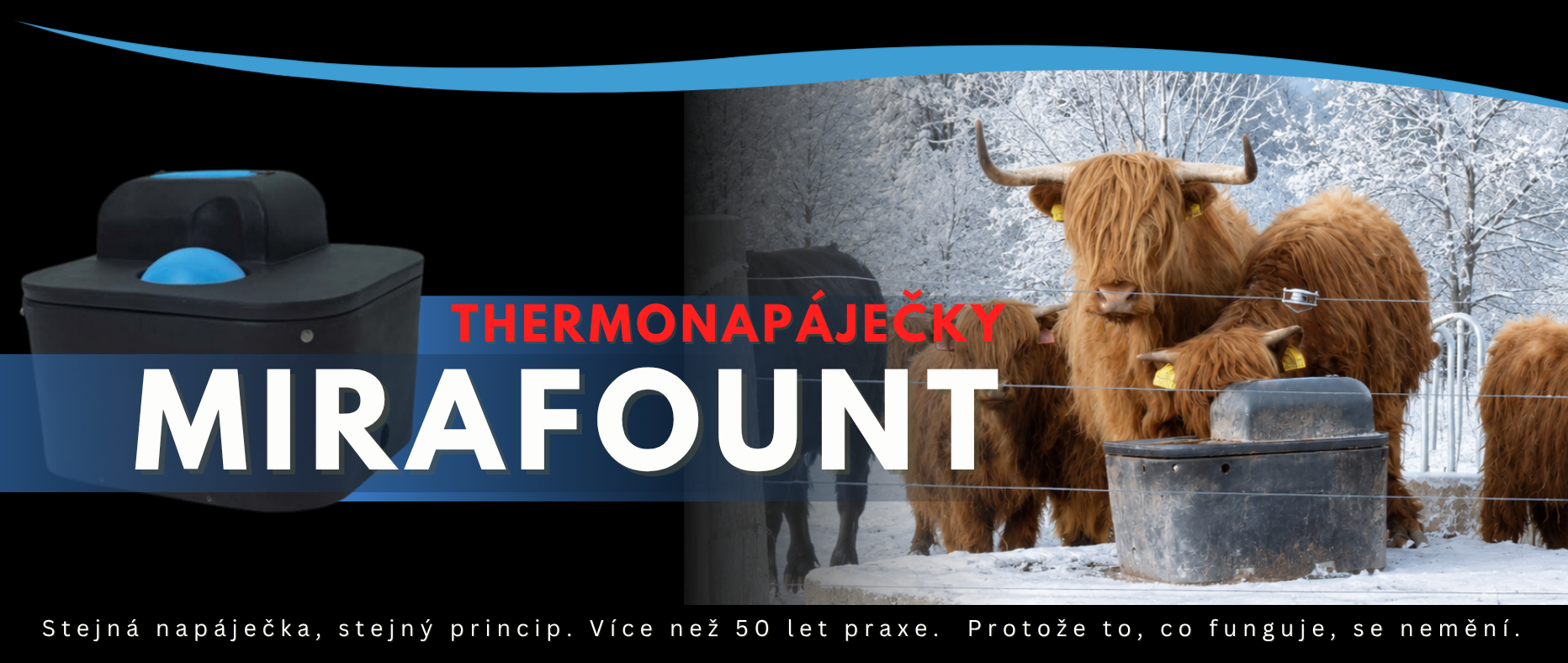 Mirafount napáječky