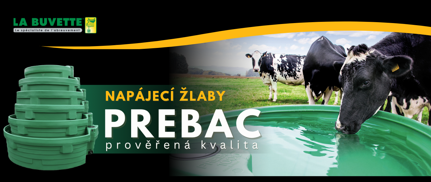 Napájecí žlaby Prebac