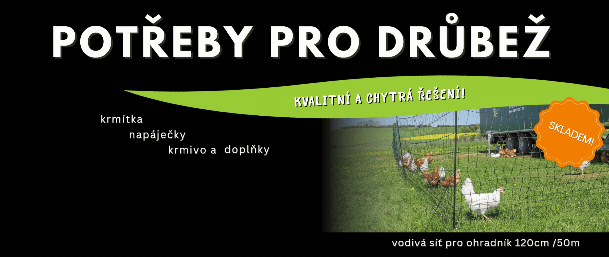 Potřeby pro drůbež