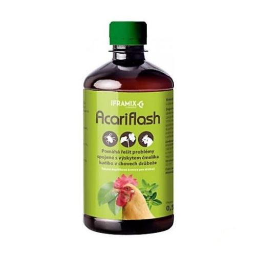 Doplněk pro drůběž Acariflash 500ml