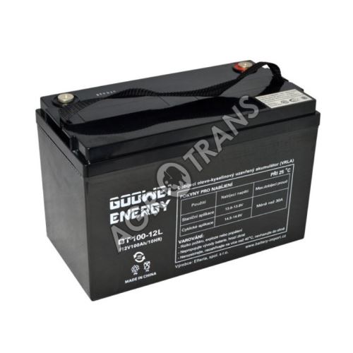 Trakční gelová baterie Goowei Energy 12V/100Ah
