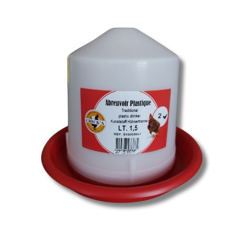Napáječka pro křepelky 1,5l CHICK´A