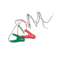 Propojovací kabel s krokosvorkou - červený/zelený