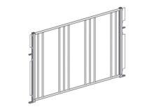 Zábrana krmelce pro koně 3 místa