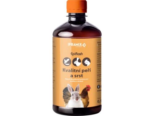 Doplněk pro drůbež a králíky Epiflash 500ml