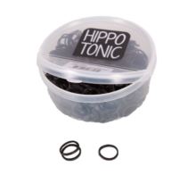 Gumičky do hřívy HIPPO-TONIC - černé 500ks