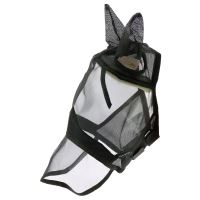 Maska proti hmyzu pro koně s ochranou uší a nozder