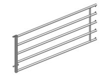 Zadní část stájové brány/zábrany EX5 3/4m, délka 2,61m