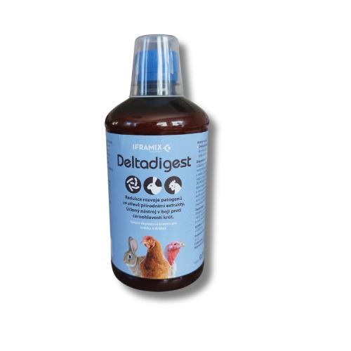 Doplněk pro drůbež a králíky Deltadigest 500ml